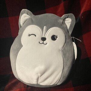 Heidi Dark Grey Husky Squishmallow